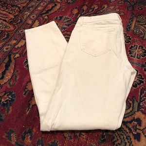 Madewell white jeans